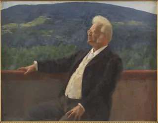 Portrait of Bjørnstjerne Bjørnson