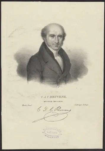 Portrait of C.J.C. Reuvens, archaeologist