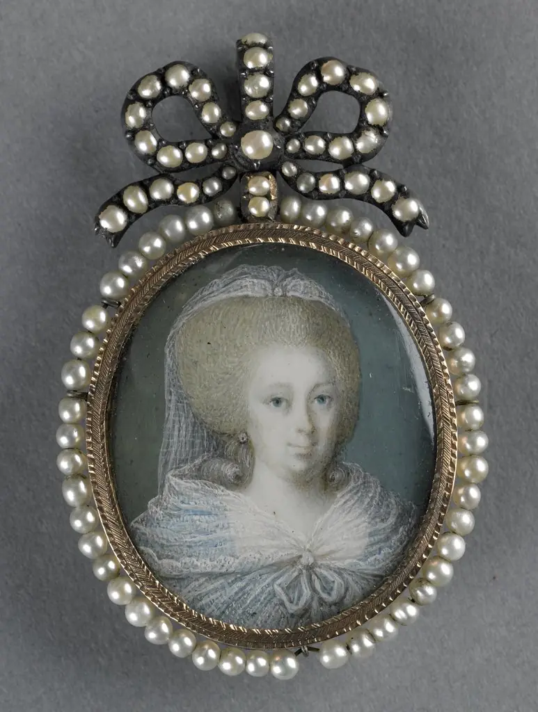 Portrait of Carolina van Oranje- Nassau (1743-1787), 1794