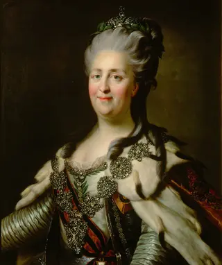 Portrait of Catherine II of Russia (1729-1796)