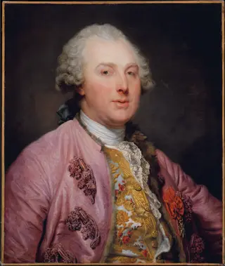 Portrait of Charles Claude de Flahaut de La Billarderie (Comte d'Angiviller), by Jean-Baptiste Greuze