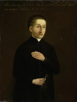 Portrait of Charles van der Meulen, Missionary to Curaçao