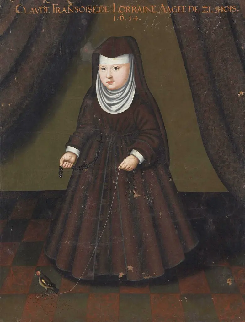 Portrait of Claudia Franziska of Lorraine