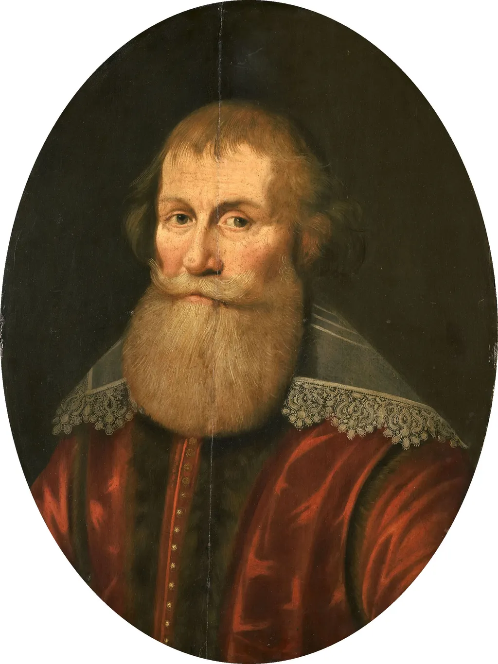 Portrait of Cornelis Haga (1578-1654), oil, 1645