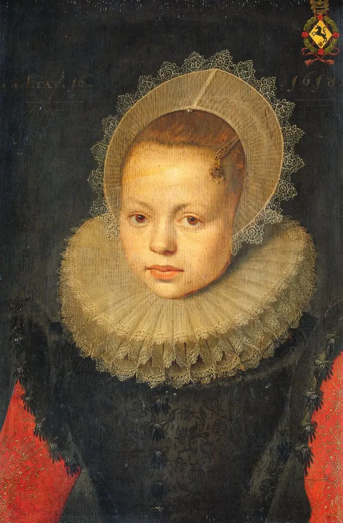 Portrait of Corvina Hezenbroek van Hofdijck (1602-67), 1618