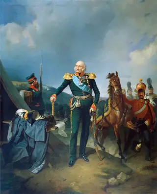 Portrait of Count Piotr Wittgenstein, by Franz Krüger