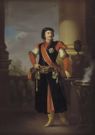 Portrait of Count Rzewuski, Polish Ambassador to Denmark