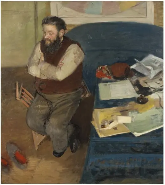 Portrait of Diego Martelli
