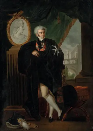 Portrait of Dmitry Naryshkin