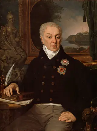 Portrait of Dmitry Prokofievich Troschinsky