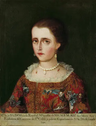 Portrait of Dona Micaela Esquibel, 1750