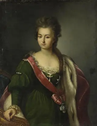 Portrait of E. Biron (nee Princess Yusupova)