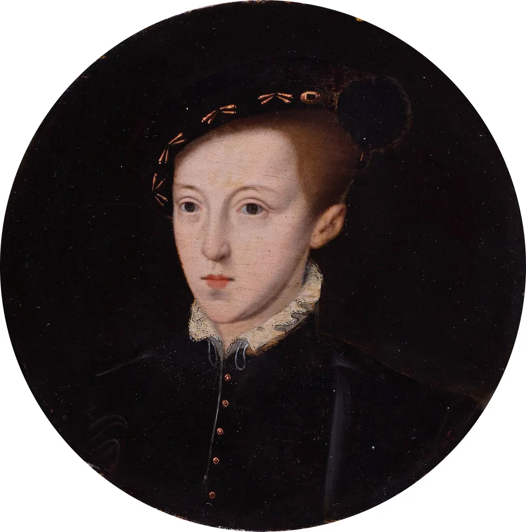 Portrait of Edward VI (1537-1553), King of England, oil, 1550