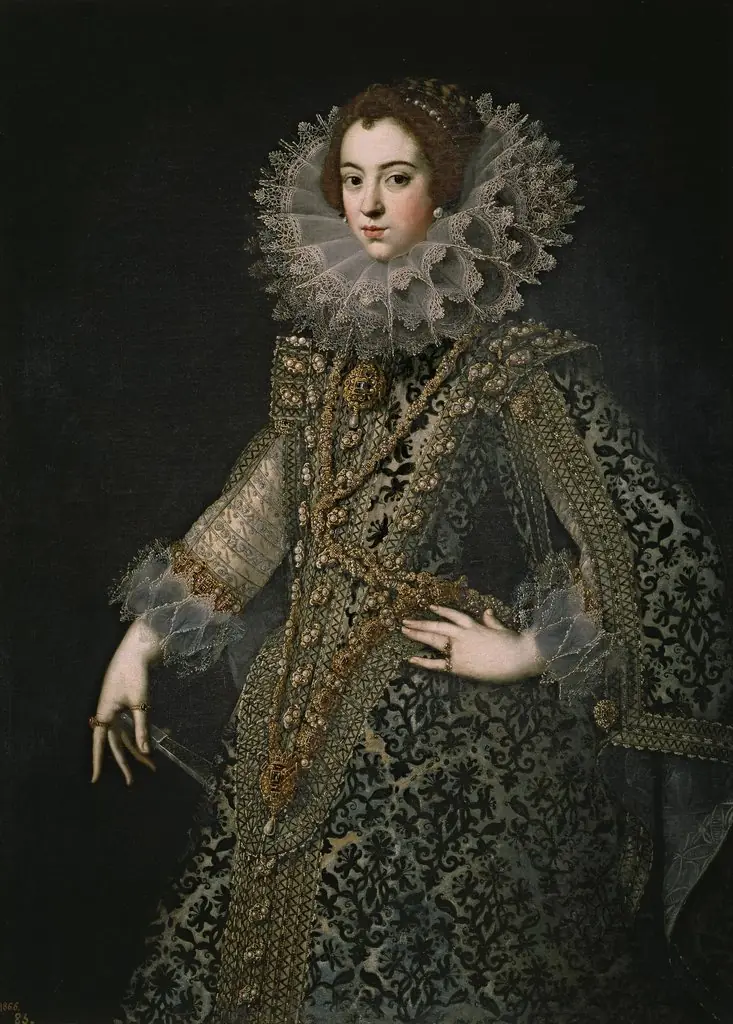 Portrait of Elisabeth of Bourbon, Queen of Spain