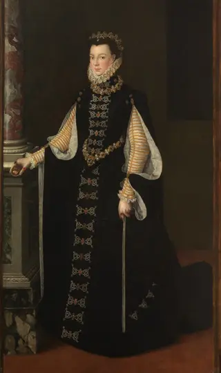 Portrait of Elisabeth of Valois, by Sofonisba Anguissola