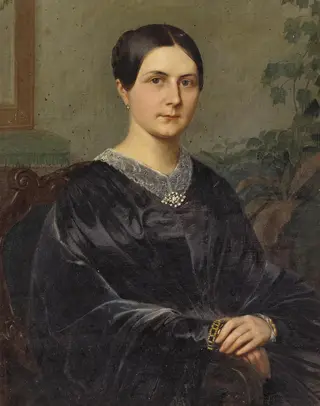 Portrait of Elizaveta Nikolaevna Odintsova
