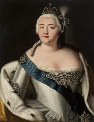 Portrait of Elizaveta Petrovna