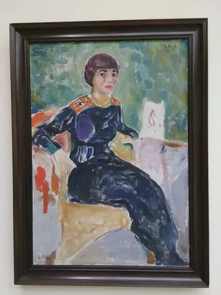 Portrait of Elsa Glaser
