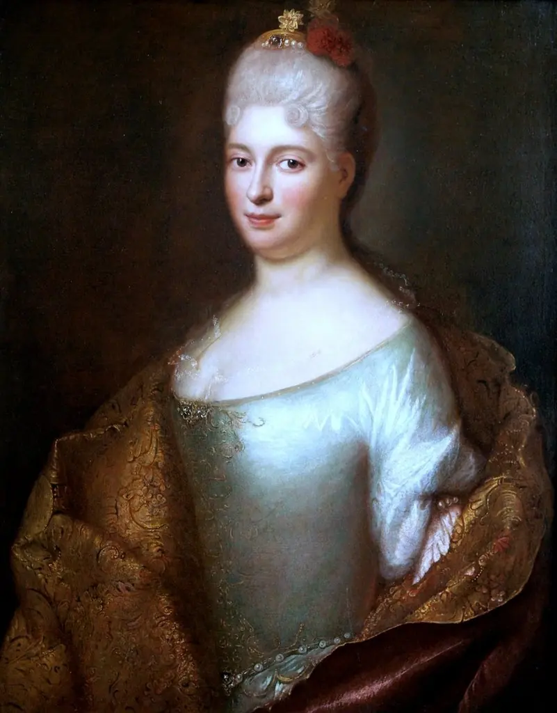 Portrait of Elżbieta Sieniawska.