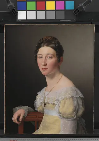 Portrait of Emilie Henriette Massmann, Betrothed of Frederik Wilhelm Caspar von Benzon