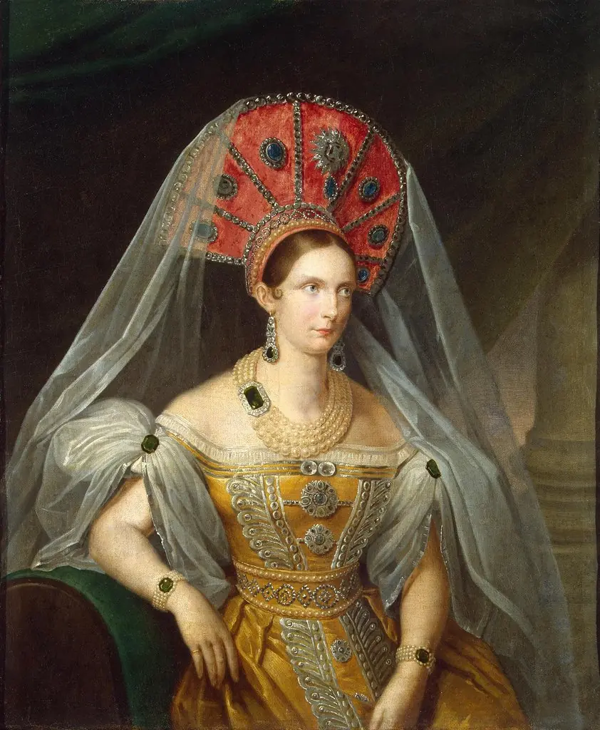 Portrait of Empress Alexandra Feodorovna