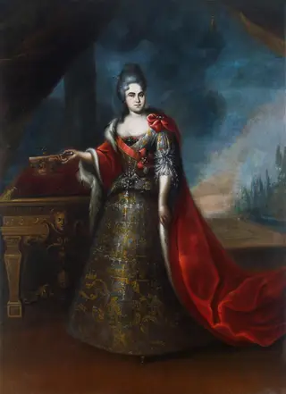 Portrait of Empress Catherine I