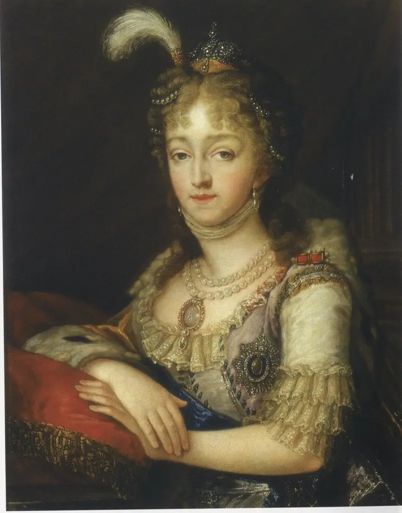 Portrait of Empress Elizabeth Alexeyevna
