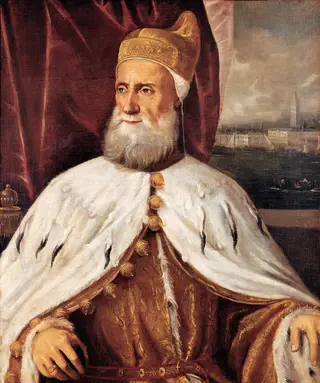 Portrait of Francesco Donato, Doge of Venice, by Unknown