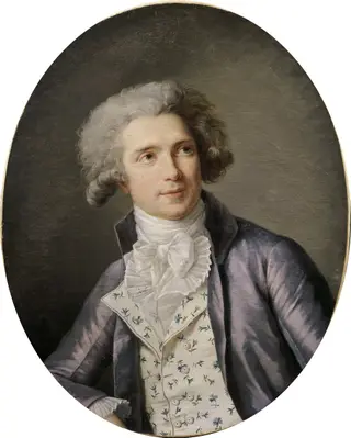 Portrait of François-Guillaume Ménageot, by Marie-Victoire Lemoine