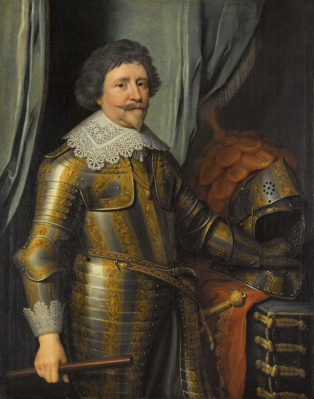 Portrait of Frederick Henry, Prince of Orange, oil, 1632