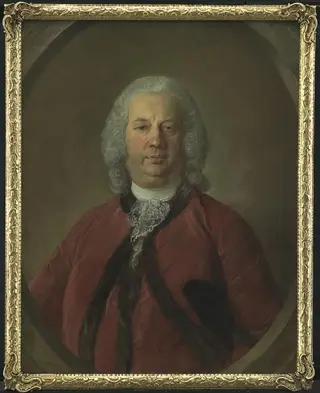 Portrait of Frederik Hansen de Liliendal, Danish Consul at Bordeaux