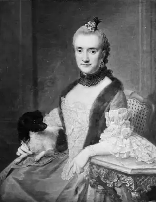 Portrait of Freifrau von Münchhausen