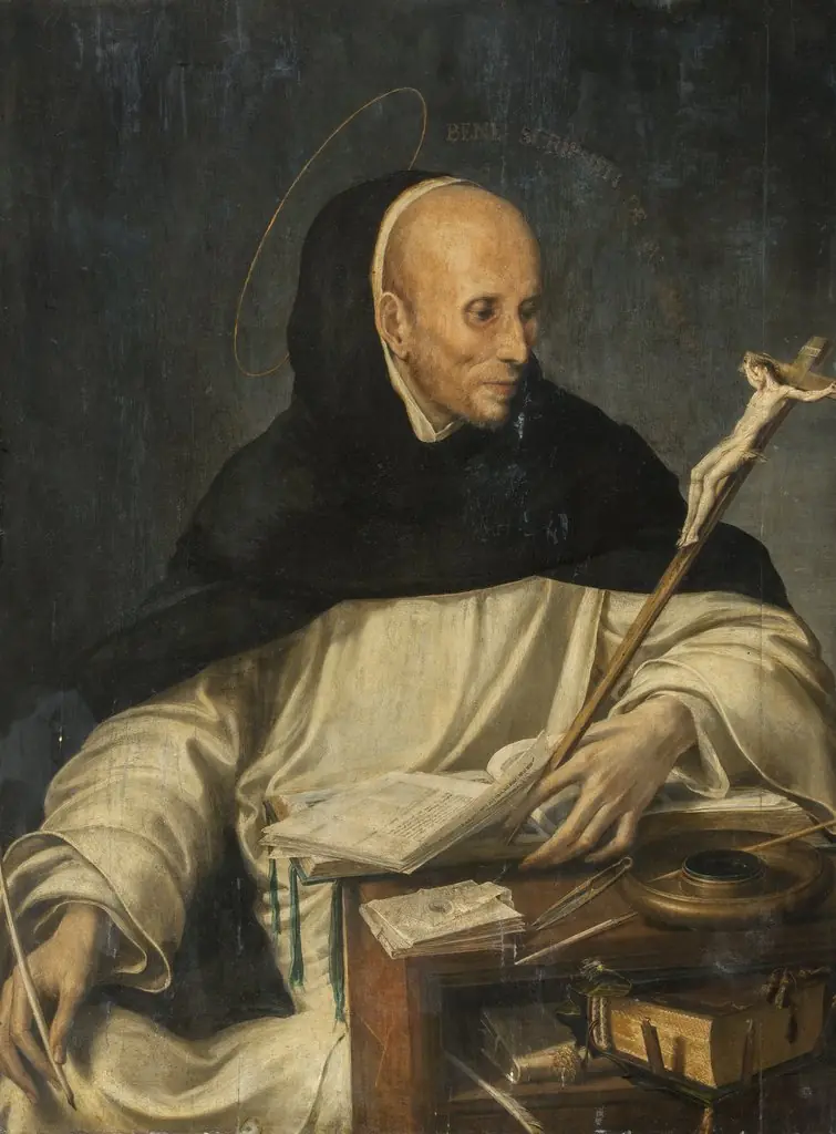 Portrait of friar, possibly Antonio Michele Ghislieri, as st. Thomas