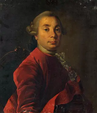 Portrait of G. Teplov