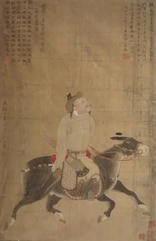Portrait of Gengis Khan