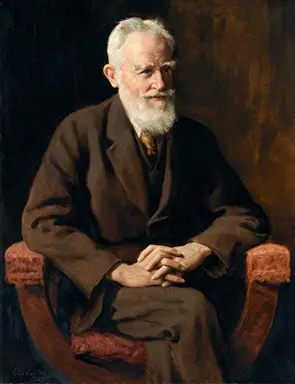 Portrait of George Bernard Shaw, by John Collier