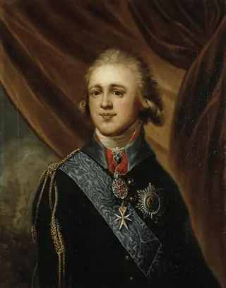 Portrait of Grand Duke Alexander Pavlovich