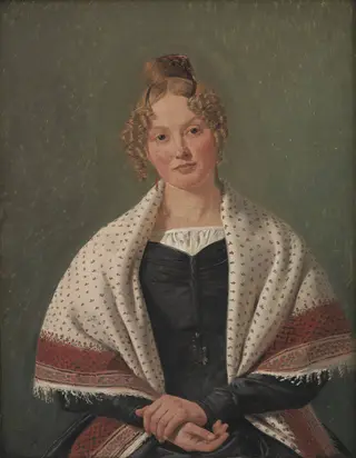 Portrait of Hanne Wanscher, née Wegener