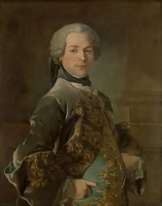 Portrait of Isaac van Rijneveld, by Louis Tocqué