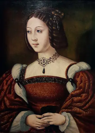 Portrait of Isabella of Portugal (1503-1539).