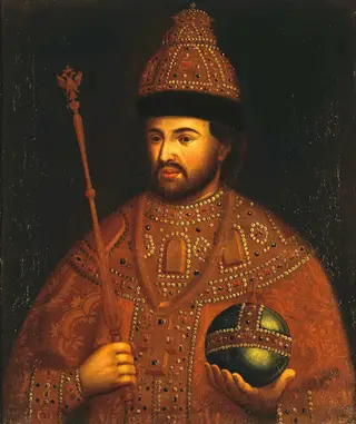 Portrait of Ivan V Romanov