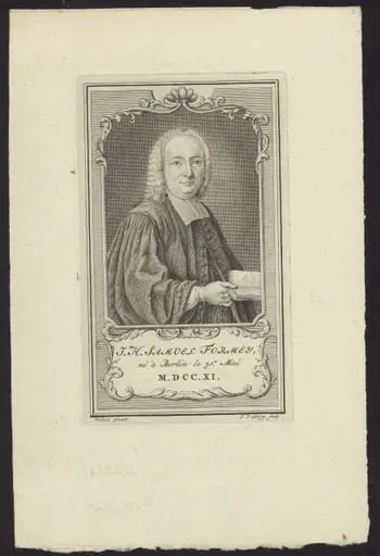 Portrait of J.H. Samuel Formey