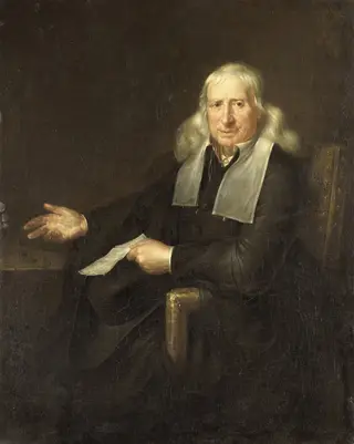 Portrait of Jan van Lennep de Oude, Amsterdam Merchant in Silk, Gold and Silver Cloth and Art Collector