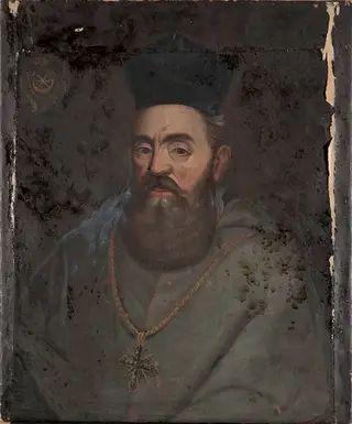 Portrait of Jerzy Tyszkiewicz, Leliwa coat of arms (1599–1656), bishop of Vilnius