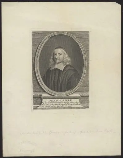 Portrait of Johannes Dallaeus/ Jean Daillé