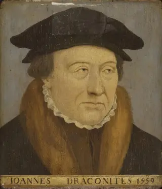 Portrait of Johannes Draconites
