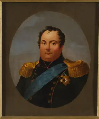 Portrait of Karol Sierakowski, artillery general
