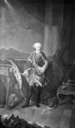 Portrait of King Ferdinand IV of the Two Sicilies
