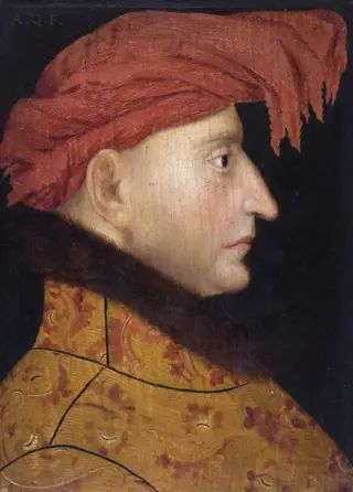 Portrait of Louis II of Anjou, King of Naples and Sicily