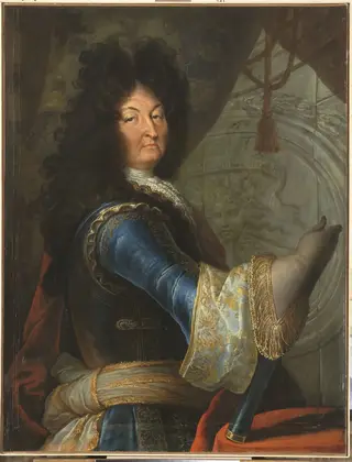 Portrait of Louis XIV of France (1638-1715), by Philippe Vignon